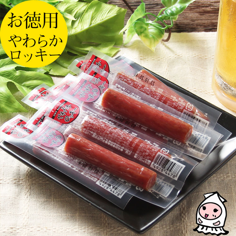 珍味 おつまみ 乾き物 お徳用ドライソーセージ 13g×18本 1200円 ソーセージ やわらかロッキー カルパス おつまみ珍味 ビールのお供 晩酌のお供 ポイント消化 おやつ 酒の肴 個包装ソーセージ ロッキーカルパス 父の日 プレゼント