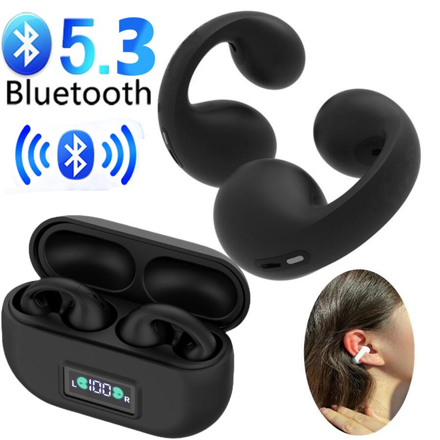 骨伝導イヤホン 本物 超美品 Bluetooth5.3 高音質 骨伝導イヤホン 生活防水 会議/在宅勤務/散歩/スポーツにおすすめ 快適 音漏れ防止耳掛け式 骨伝導イヤホン ワイヤレスイヤホン 骨伝導 ヘッ…