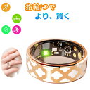 【衝撃クーポン】指にはめるだけで健康管理 スマートリング 活動量計 睡眠記録 運動記録 血中酸素 IP68防水 スマート指輪 USB磁気充電 スマートウォッチ メンズ レディース iPhone/Android対応