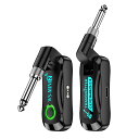 ギターワイヤレストランスミッター 充電コンパートメント付き オーディオワイヤレストランシーバー 電子音響楽器ワイヤレス伝送トランシーバー WS-M