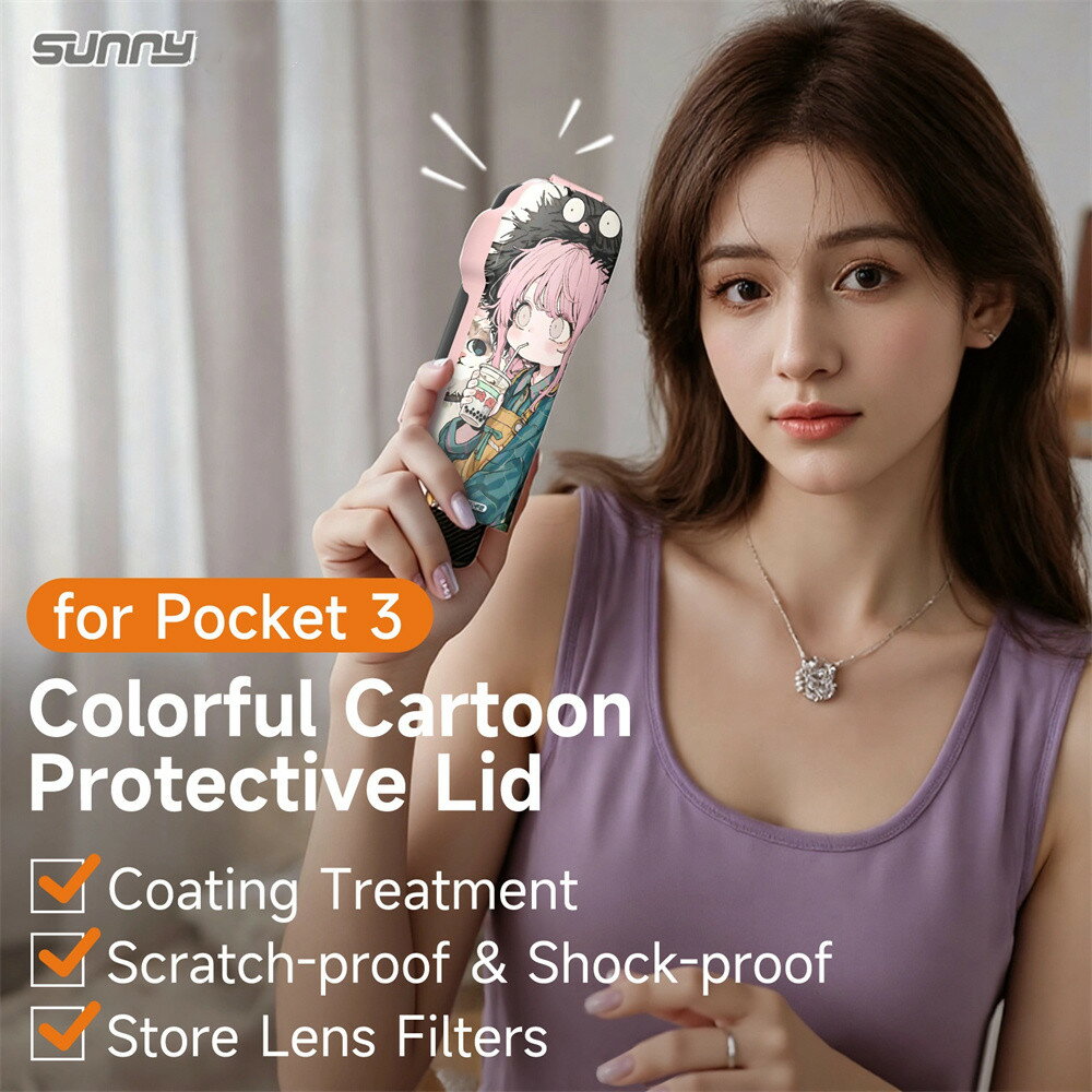 Sunny եݸ ̡ Х륫ץƥ ʬ ݸС ե륿Ǽ Osmo Pocket 3