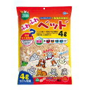 （まとめ）ふわふわベット 4L【×10セット】 (小動物用品/マット)