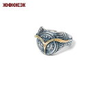 ご注文から3週間前後で作成 アニマリア ANIMALIA OWL-Ring-SILVER925xBRASS animal-ac55 レディース メンズ リング 送料無料 キャンセル不可(4)