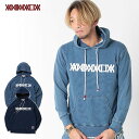 50OFF SALE Z[ Aj}A ANIMALIA INDIGO P/O HOODIE - LOGO an21s-sw02 fB[X Y p[J[  Xg[g