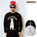 アニマリア ANIMALIA L/S Tee - Polar Bear an23a-te05 メンズ Tシャツ 送料無料