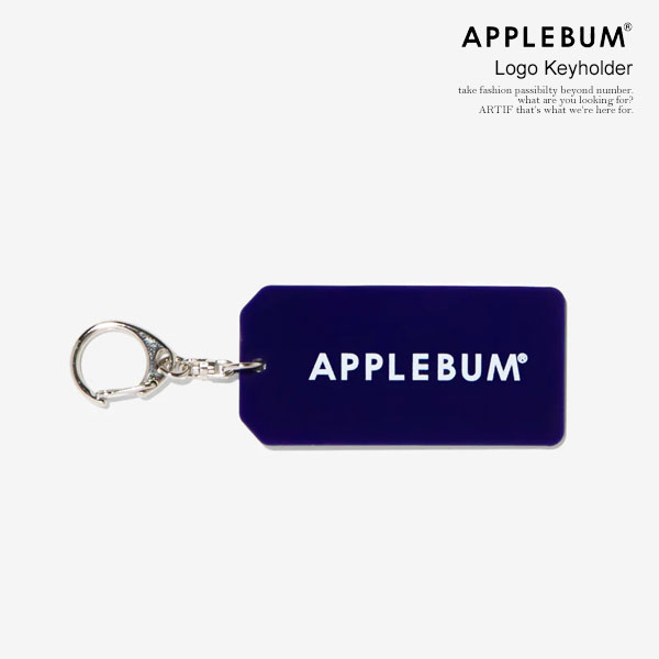 アップルバム APPLEBUM Logo Keyholder 2611017 メンズ キーホルダー キーリング プレートキーホルダー ストリート