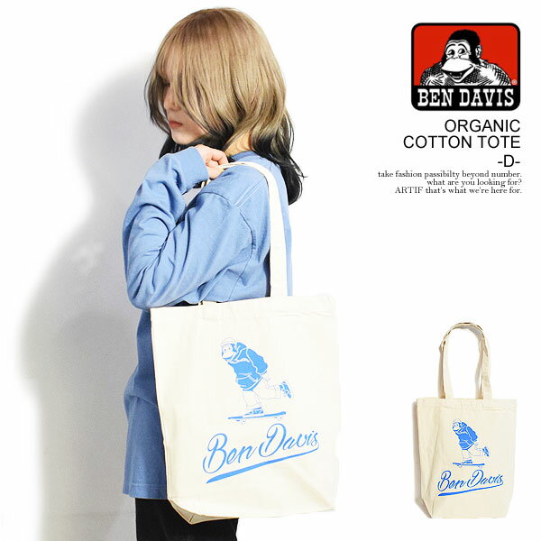 楽天niskyベンデイビス BEN DAVIS ORGANIC COTTON TOTE - D bdw-8379d メンズ トートバッグ バッグ エコバッグ キャンバス ストリート