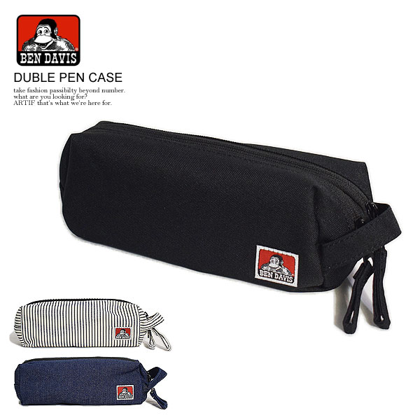 ベンデイビス ペンケース ベンデイビス BEN DAVIS DUBLE PEN CASE bdw-8231 メンズ レディース ペンケース ストリート bendavis 筆箱 ペン ケース ゴリラ 文房具 ペンポーチ