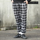 RAZx[g COACERVATE Check Easy Pants 113tma-cd Y pc e[p[hpc `FbN Opc  Xg[g