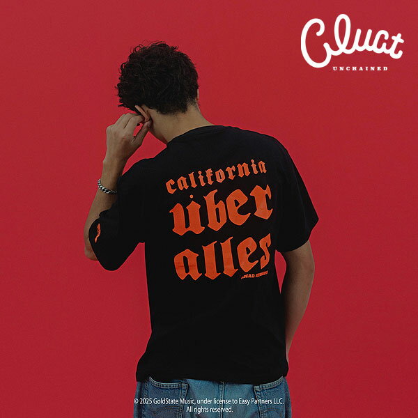 CLUCT × DEAD KENNEDYS クラクト CLUCT California Uber Alles[S/S TEE] 05092 メンズ Tシャツ 送料無料