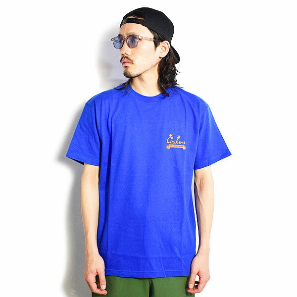 クックマン COOKMAN T-shirts TM Paint Venice Beach Skatepark -BLUE- 231-21062 レディース メンズ Tシャツ 半袖 半袖Tシャツ 送料無料 ストリート おしゃれ かっこいい カジュアル ファッション トップス cookman tシャツ