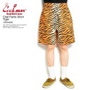 NbN} COOKMAN Chef Pants Short Tiger -ORANGE- 231-21984 Y fB[X V[gpc V[c pc VFtpc Xg[g