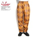 クックマン COOKMAN Chef Pants Argyle -BROWN- 231-23802 メンズ レディース パンツ シェフパンツ イージーパンツ 送...