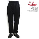 NbN} COOKMAN Chef Pants Velvet Black -BLACK- 231-23821 Y fB[X pc VFtpc C[W[pc  Xg[g