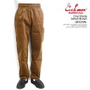 NbN} COOKMAN Chef Pants Velvet Brown -BROWN- 231-23822 Y fB[X pc VFtpc C[W[pc  Xg[g