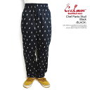 NbN} COOKMAN Chef Pants Skull Black -BLACK- 231-31804 Y pc VFtpc C[W[pc  Xg[g