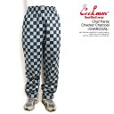 NbN} COOKMAN Chef Pants Checker Charcoal -CHARCOAL- 231-31809 Y pc VFtpc C[W[pc  Xg[g