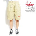 NbN} COOKMAN Chef Pants Short Front pocket Beige -BEIGE- 231-31954 Y V[gpc V[c pc VFtpc Xg[g