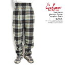 クックマン COOKMAN Chef Pants Woolmix Tartan Canadian Black -BLACK- 231-33821 メンズ パンツ シェフパンツ イージーパンツ 送料無料 ストリート