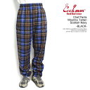 NbN} COOKMAN Chef Pants Woolmix Tartan Scottish Navy -NAVY- 231-33823 Y pc VFtpc C[W[pc  Xg[g