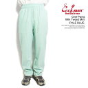 NbN} COOKMAN Chef Pants Milk Tweed Mint -PALE BLUE- 231-33863 Y pc VFtpc C[W[pc  Xg[g