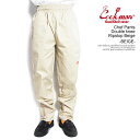 NbN} COOKMAN Chef Pants Double knee Ripstop Beige -BEIGE- 231-34802 Y pc VFtpc C[W[pc  Xg[g