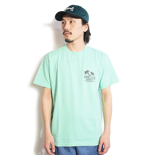 クックマン COOKMAN T-shirts Abbot Kinney Street -LIGHT GREEN- 231-41031g メンズ Tシャツ 半袖 アメリカ 西海岸 シェフウェア ストリート
