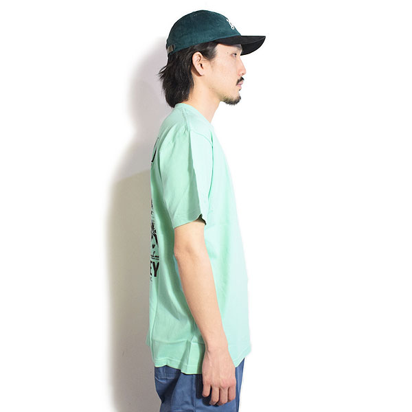 クックマン COOKMAN T-shirts Abbot Kinney Street -LIGHT GREEN- 231-41031g メンズ Tシャツ 半袖 アメリカ 西海岸 シェフウェア ストリート