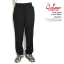 NbN} COOKMAN Chef Pants Linen Black -BLACK- 231-41822 Y pc VFtpc C[W[pc  Xg[g