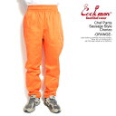 NbN} COOKMAN Chef Pants Sausage Style Chorizo -ORANGE- 231-41872 Y pc VFtpc C[W[pc  Xg[g