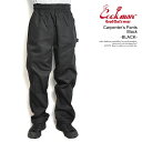 クックマン COOKMAN Carpenter's Pants Black -BLACK- 231-43804 メンズ パンツ カーペンターズパンツ シェフパンツ イージーパンツ 送料無料 ストリート