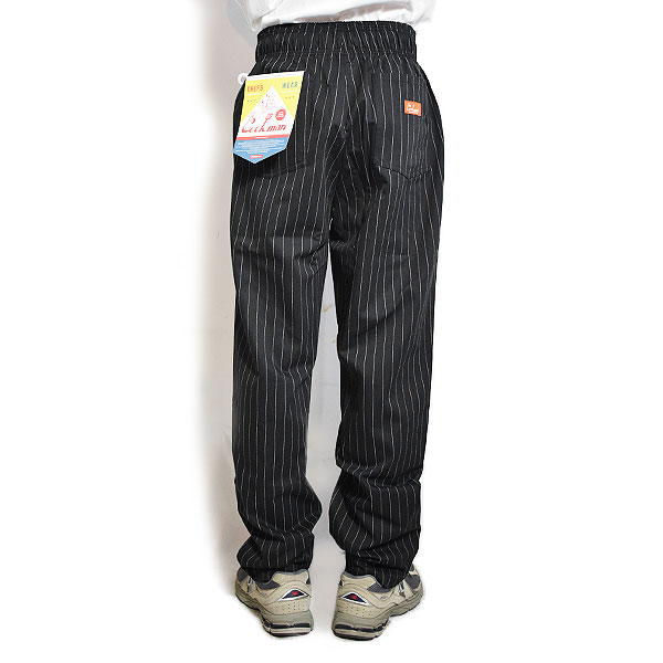 クックマン COOKMAN Chef Pants Pin Stripe Black -BLACK- 231-43814 メンズ パンツ シェフパンツ イージーパンツ 送料無料 ストリート