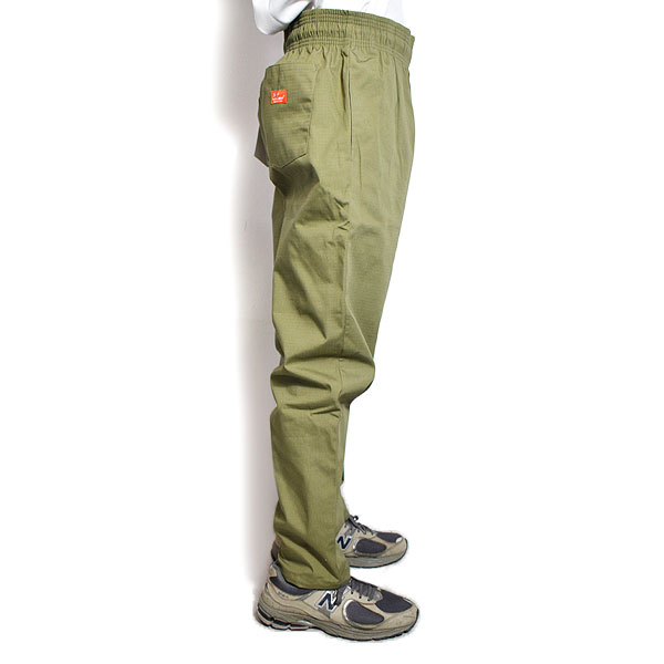 クックマン COOKMAN Chef Pants Sausage Style Ripstop Olive -OLIVE GREEN- 231-51809 メンズ パンツ シェフパンツ イージーパンツ 送料無料 ストリート 2