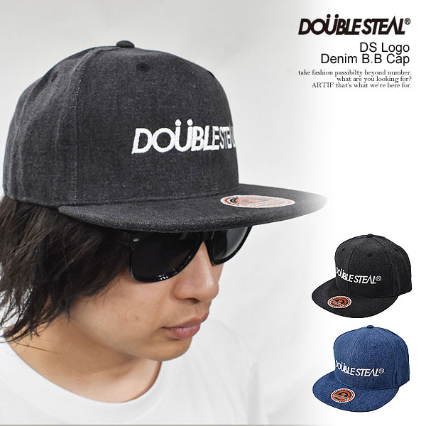 ダブルスティール DOUBLE STEAL DS Logo Denim B.B Cap 433-92055 メンズ キャップ ベースボールキャップ デニムキャップ 送料無料 ス..