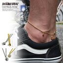 30%OFF SALE セール ダブルスティール DOUBLE STEAL Coin/Studs Anclet 493-90207a メンズ レディース アンク...