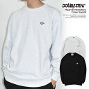 _uXeB[ DOUBLE STEAL Heart Embroidery Crew Sweat 934-12071 Y XEFbg g[i[ pC  Xg[g