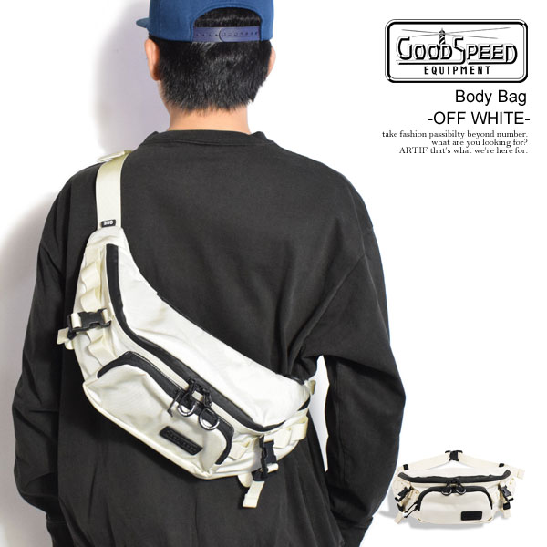 グッドスピード イクイップメント GOODSPEED equipment Body Bag -OFF WHITE- gse-wfr-nb-03w メンズ バッグ ボディーバッグ ウエストバッグ 送料無料 ストリート