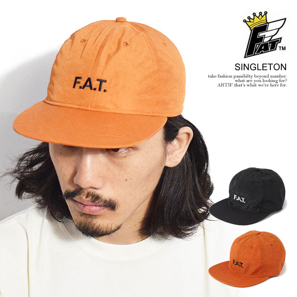 エフエーティー FAT SINGLETON f32320-cp03 メンズ キャップ スポーツキャップ 6パネルキャップ 送料無料 ストリート