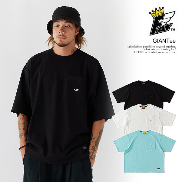 エフエーティー FAT GIANTee f32410-ct08 メンズ Tシャツ 半袖 クルーネックTシャツ カットソー ヘビーオンス 送料無料 ストリート