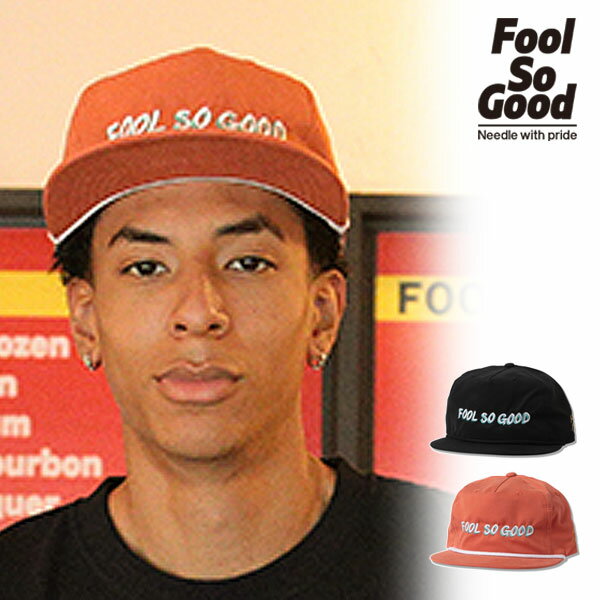40％OFF SALE セールフールソーグッド Fool So Good WBEAR FLAT ROPE CAP fsg-23su-cap07 メンズ キャップのサムネイル