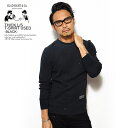 Obhnh GLAD HAND THICK L/S T-SHIRT USED -BLACK- glad-18usedb Y TVc  T pbNT [YhH VINTAGE FINISH 