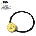 グラッドハンド GLAD HAND GH BUTTON HAIR BAND-BRASS -SHAKE HAND- レディース メンズ コンチョ アクセサリー ヘアゴム ヘアバンド 髪留め 小物