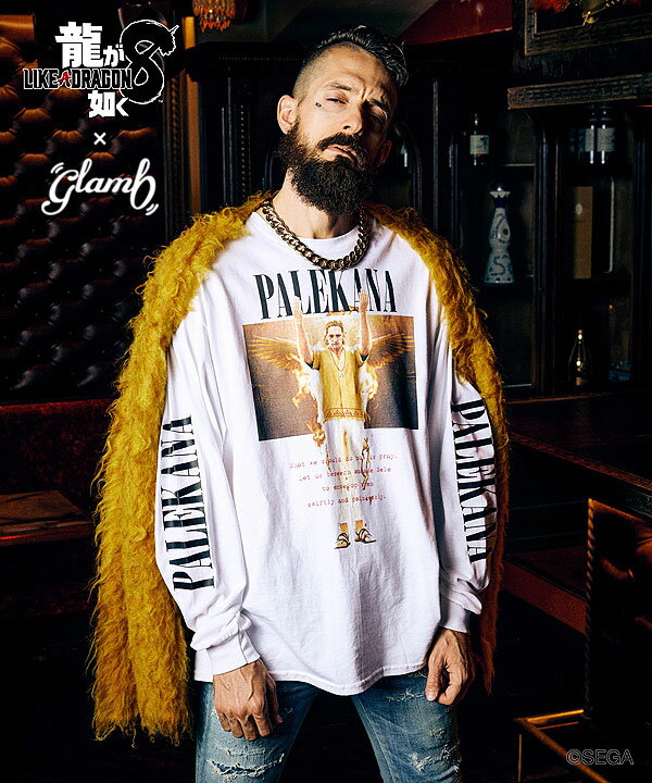 glamb×龍が如く8 グラム glamb Bryce Fairchild Long Sleeves ...