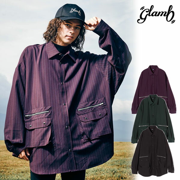 20％OFF SALE セール グラム glamb 4XL Pearl Shirt gb0424-sh07 フォーエックスエルパールシャツ シャ..