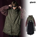 O glamb Paisley Switched Mods Coat gb0124-jkt03 yCY[XCb`bYR[g R[g 