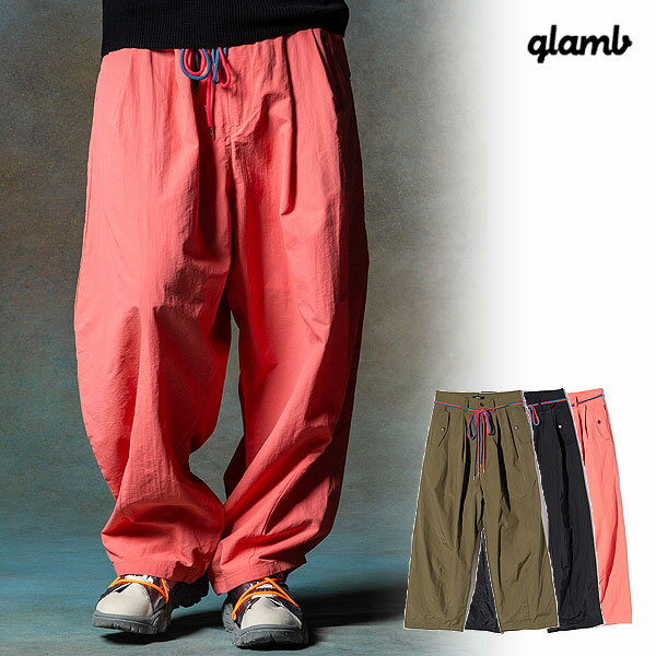 2024 夏 先行予約 6月下旬～7月上旬入荷予定 グラム glamb Baggy Military Pants gb0224-p09 バギーミリタリーパンツ パンツ 送料無料 キャンセル不可