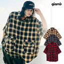 2024 夏 先行予約 5月下旬～6月上旬入荷予定 グラム glamb 4XL Half Sleeve Shirt gb0224-sh06 4XLハーフスリーブシャツ シャツ 送料無料 キャンセル不可