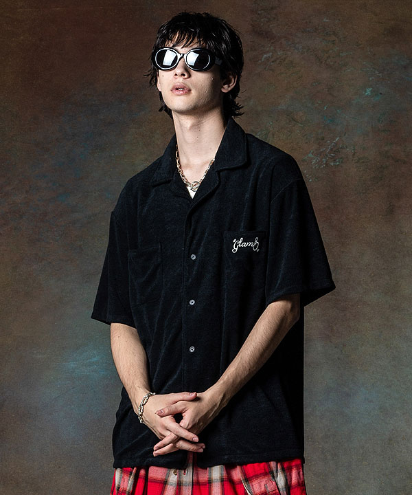 20％OFF SALE セール グラム glamb Pile Bowling Shirt gb0224-sh12 パイルボウリングシャツ シャツ 送料無料