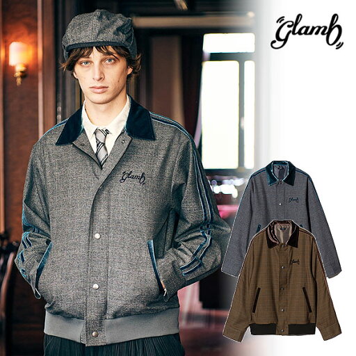 グラム glamb Glen Check Line Blouson gb0125-jkt12 グレンチェックラインブルゾン ジャケット 送料無料 グラム glamb Glen Check Line Blouson gb0125-jkt12 グレンチェックラインブルゾン ジャケット 送料無料