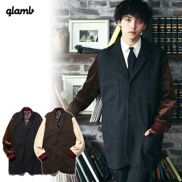 グラム ツイードジャケット メンズ 50％OFF SALE セール グラム glamb Multi Material Tweed JKT マルチマテリアルツイードジャケット gb0321-jkt12 レディース メンズ ジャケット 送料無料 ストリート